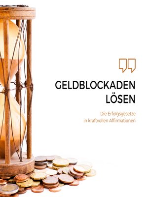cover image of Geldblockaden lösen